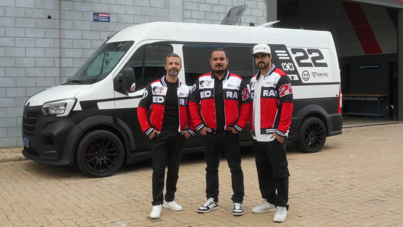 Caio Castro recebe van executiva personalizada sob medida pelo Grupo Raytec para aventuras na estrada