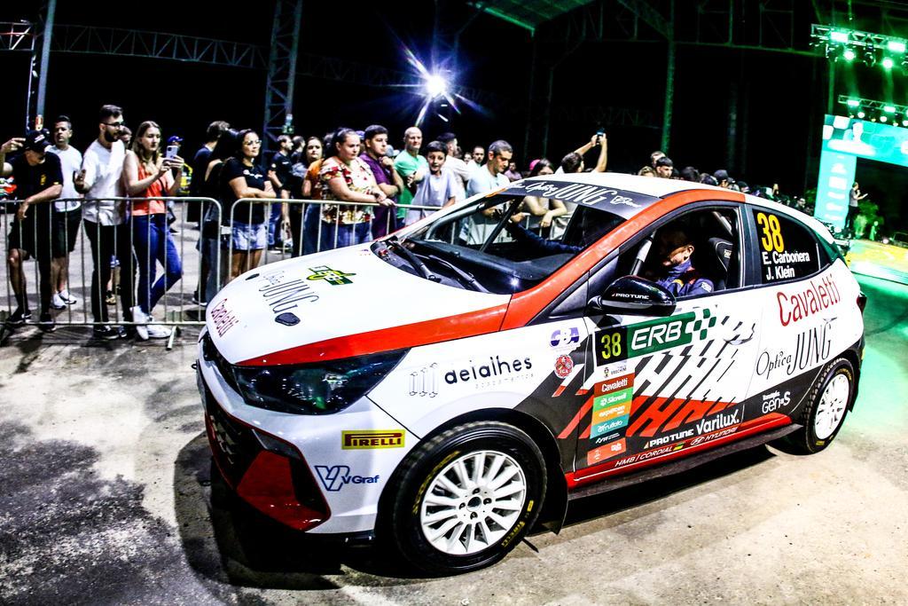 Evandro e Jean prontos para a segunda etapa do Brasileiro de Rally