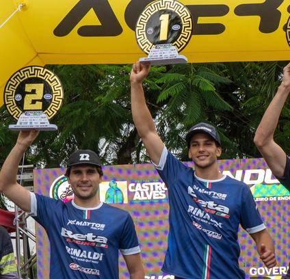 Vitória do Team Rinaldi com a dobradinha na geral Elite de Camilo Herrera e Renato Paz, na Bahia