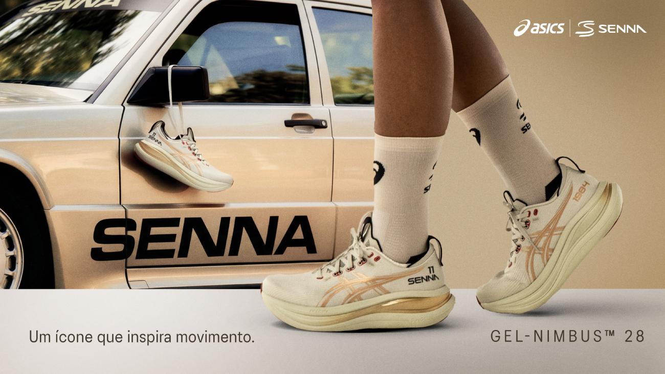 ASICS e Marca Senna lançam coleção em homenagem a Ayrton Senna inspirada na Corrida dos Campeões de 1984, em Nürburgring