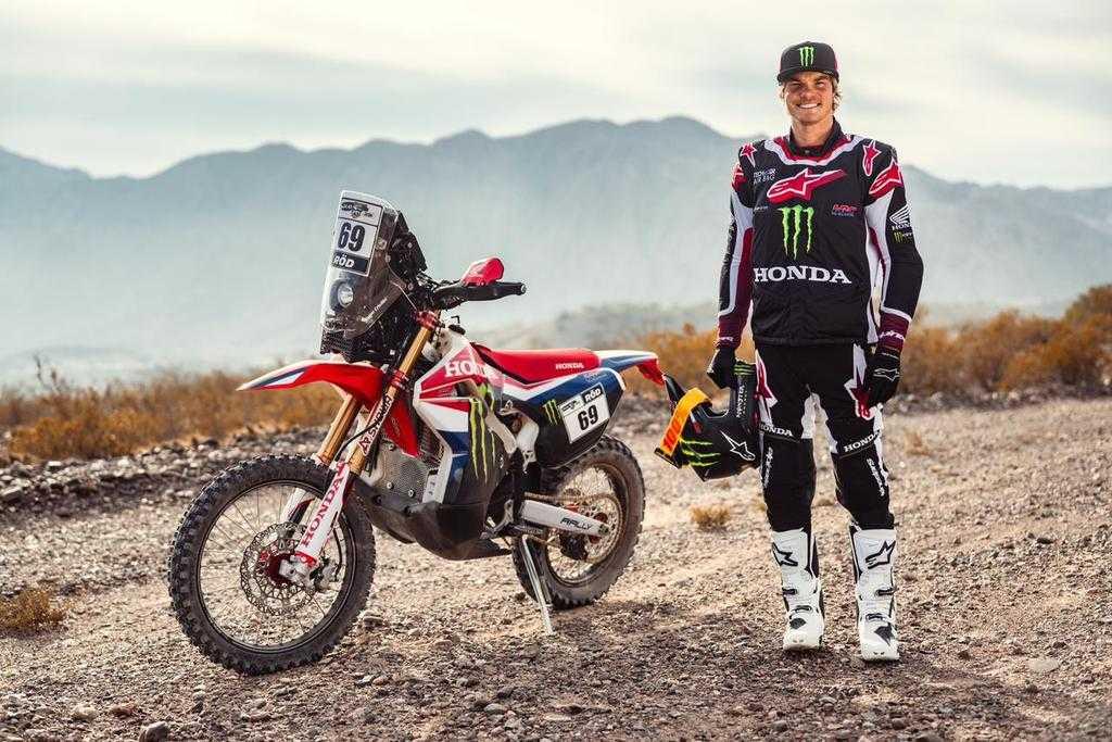 Brasileiro Bruno Crivilin é contratado pela Monster Energy Honda HRC Rally e leva o Brasil à elite mundial do motociclismo