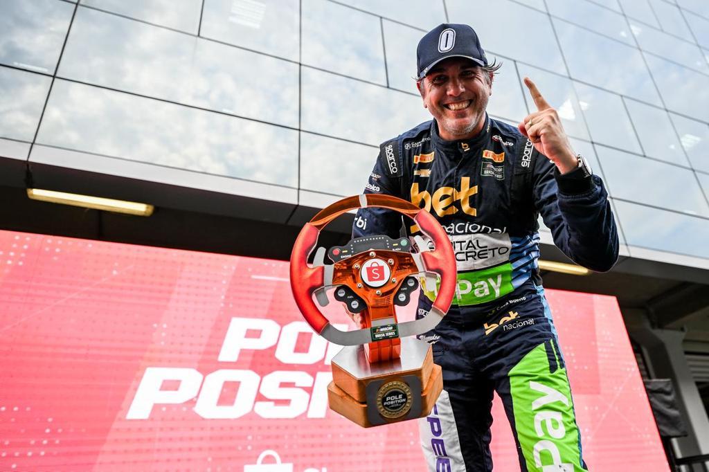 Cacá Bueno é o pole position da etapa SONIC Grand Prix