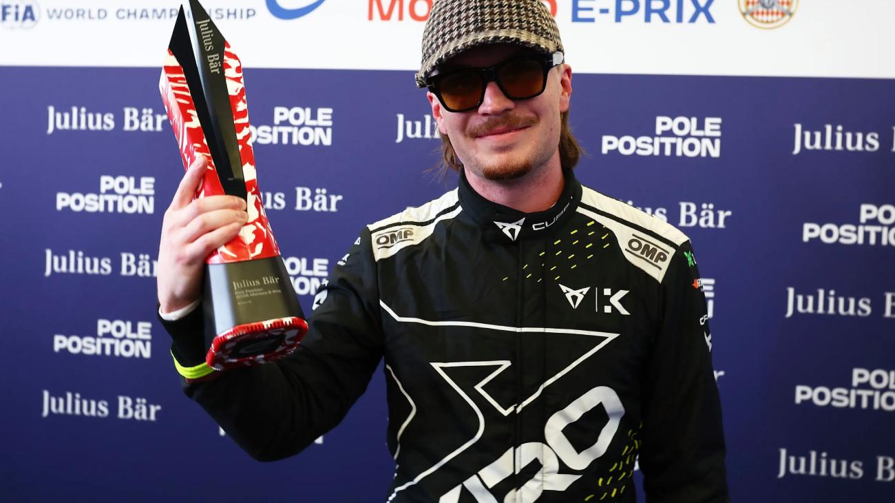 Dan Ticktum faz pole position impressionante neste sábado, em frente a celebridades, no E-Prix de Mônaco