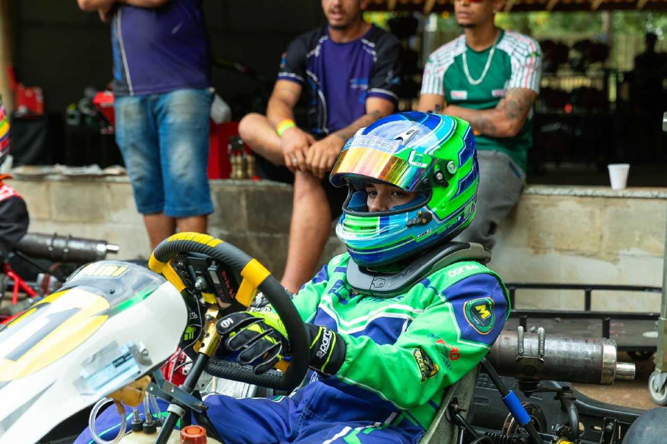 Dudu Lopes está em 7º na classificação geral da F4 Júnior no Campeonato San Marino de Kart 