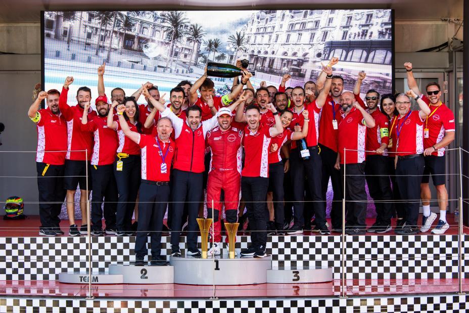 Equipe Nissan de Fórmula E garante vitória impressionante em Mônaco