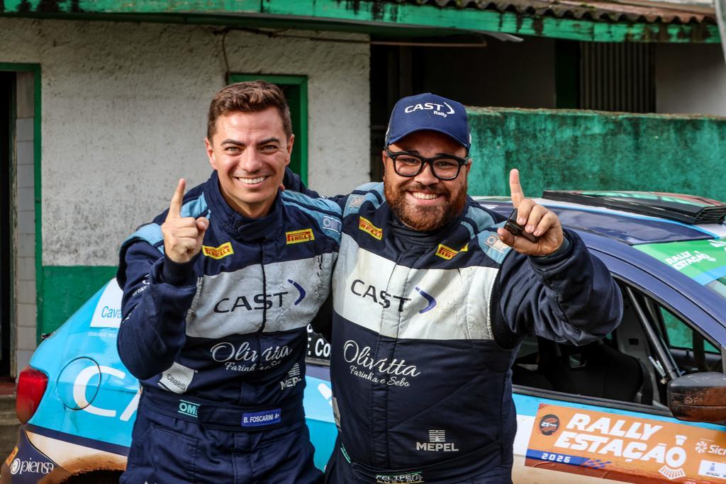 Etapa de Estação aproxima Foscarini e Costa da liderança do Gaúcho e Brasileiro de Rally