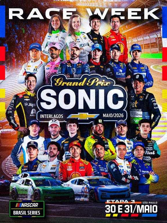 Interlagos recebe o Sonic Grand Prix em um fim de semana histórico de velocidade