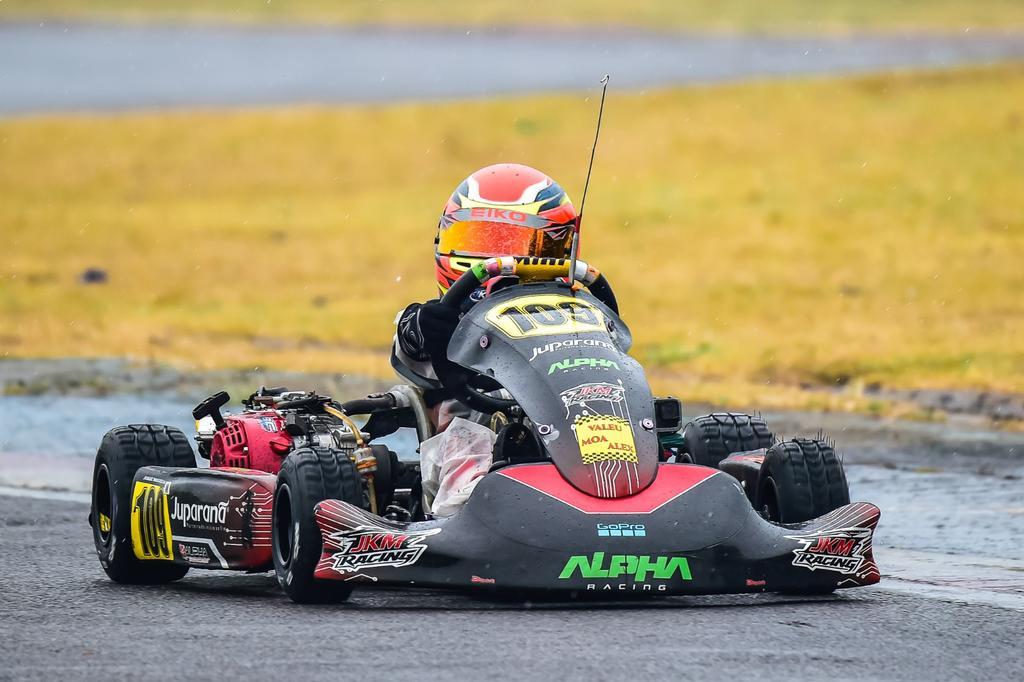 Joabe Mastella fechou a 4ª etapa da Copa São Paulo Light de Kart com ensinamentos valiosos na Mirim