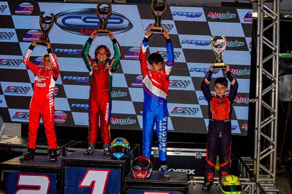 Lorenzo Kuhn conquistou pódio na Copa São Paulo Light de Kart e agora mira o Sul-Americano 4T