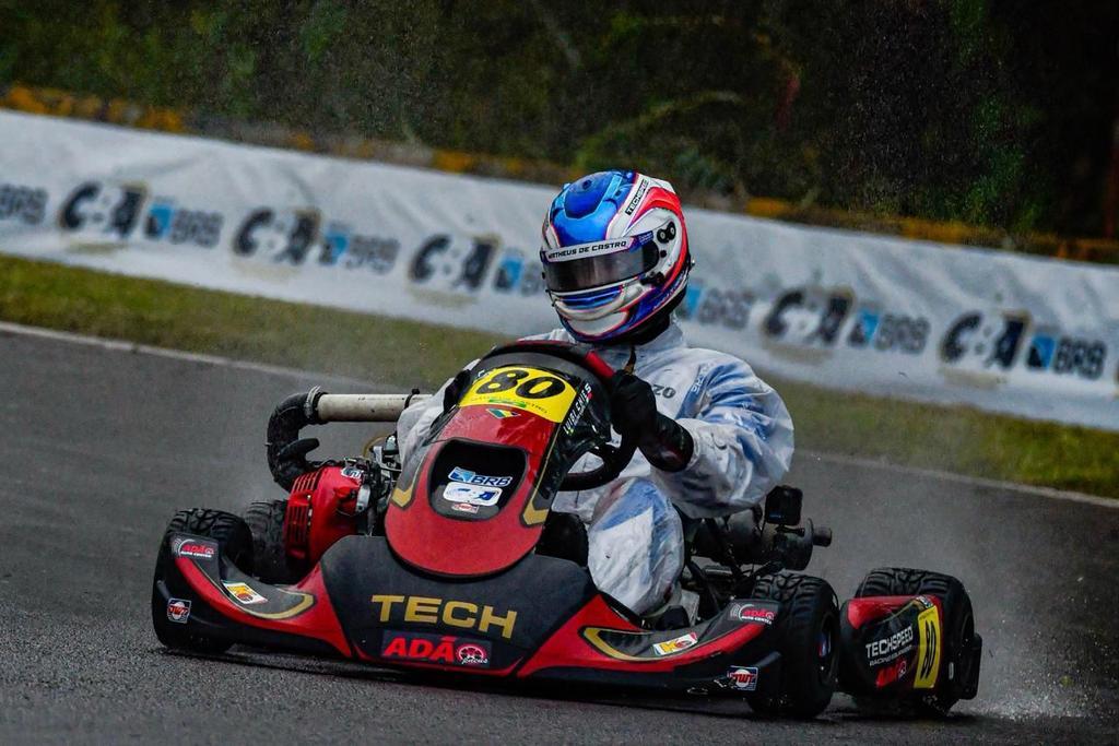 Matheus de Castro viveu provas de recuperação no 2º Campeonato Sul-Americano de Kart 4 Tempos
