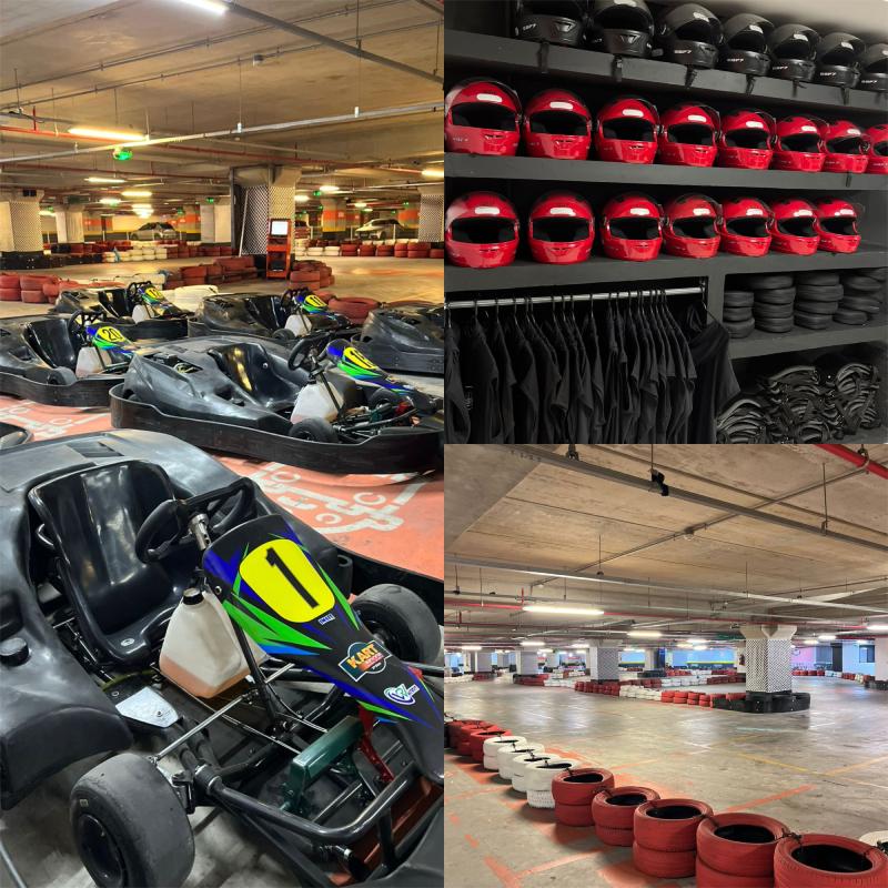 Pista de kart transforma Shopping Parque da Cidade em novo ponto de encontro para fãs de velocidade