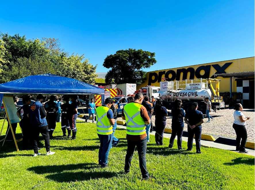 Promax Bardahl promove simulado de emergência para reforçar protocolos de segurança