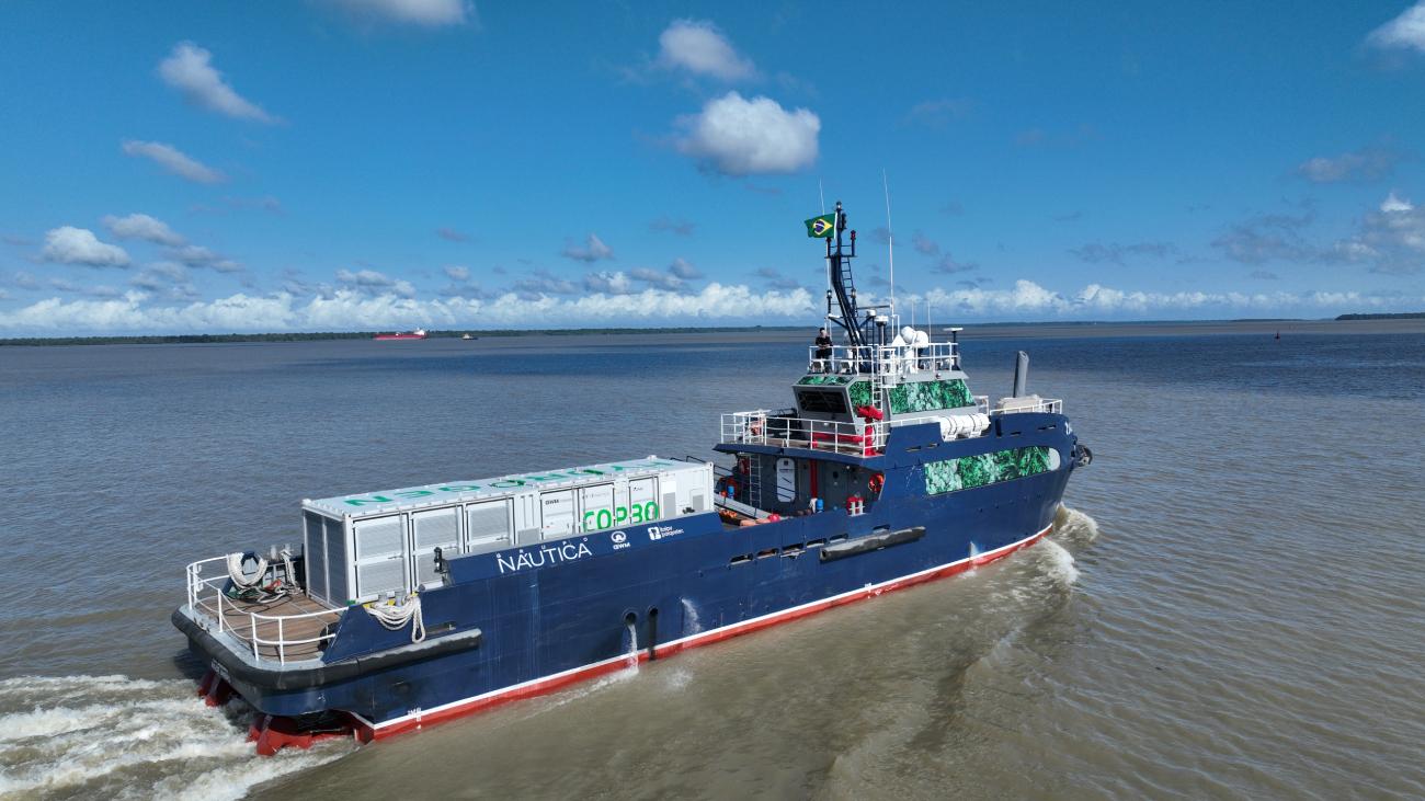 Barco movido a hidrogênio verde será palco de palestras no maior evento náutico do Sul do país 