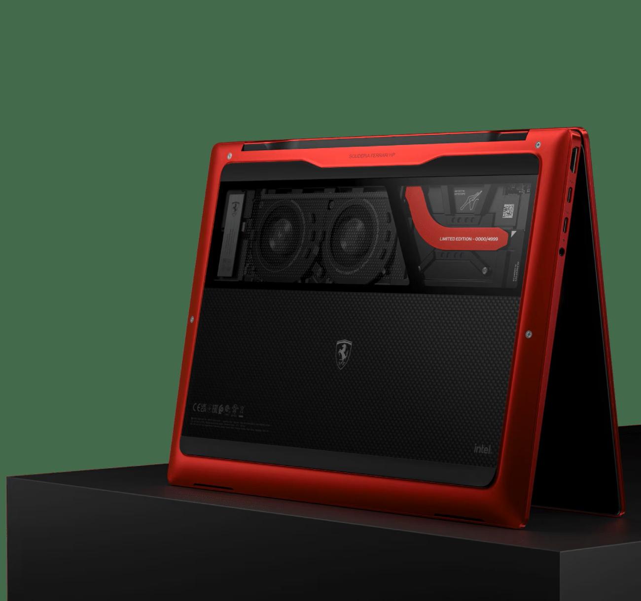 HP acelera parceria com a Ferrari e apresenta edição limitada de AI PC