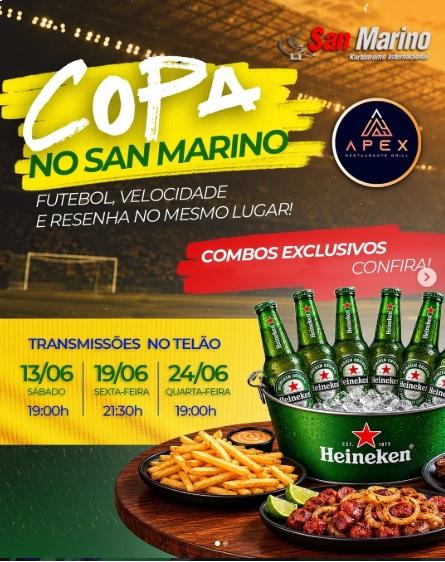 Kartódromo de Paulínia transmite jogos da Seleção Brasileira e será ponto de encontro para celebração do esporte na região