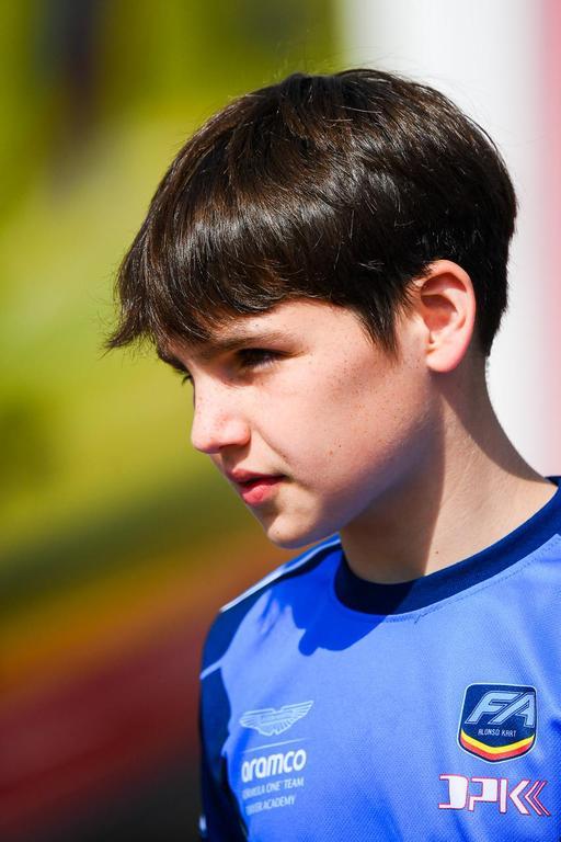 Nicolas Guth estreou na OK-N e tornou-se o piloto mais jovem da história a competir entre os Graduados