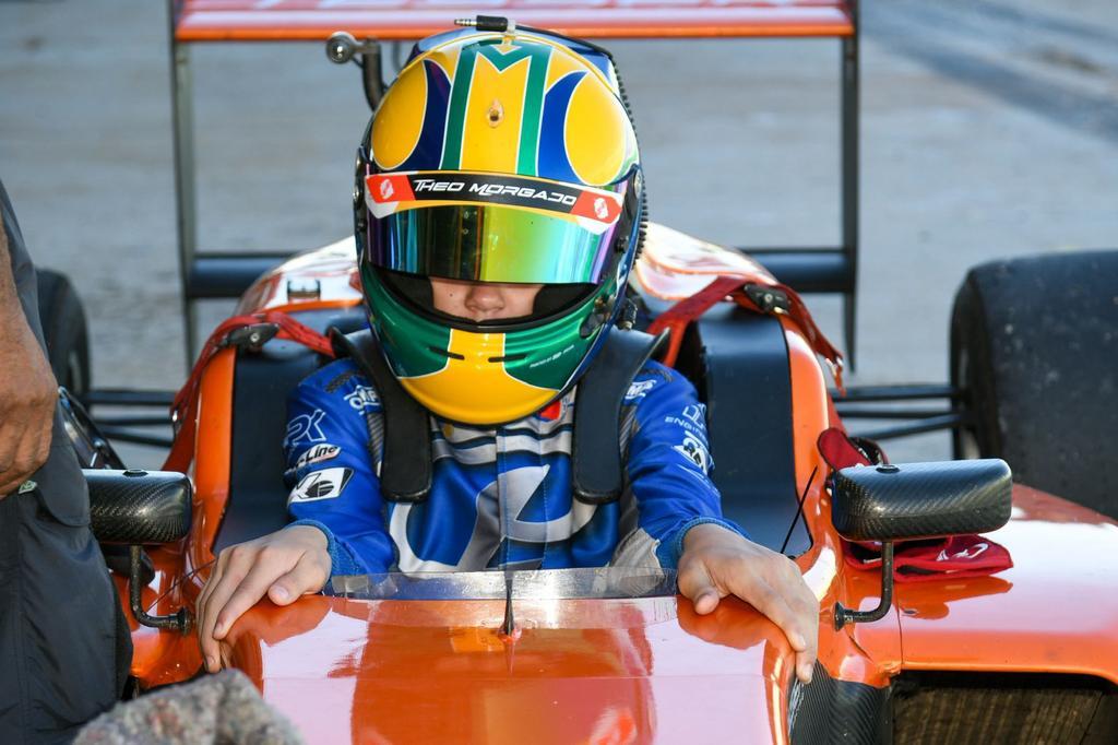 Theo Morgado faz avaliação positiva de seus dois dias de testes com um Fórmula 4 no Autódromo de Goiânia 