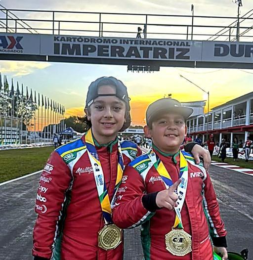 27ª Copa Brasil de Kart: Com Joaquim na pista, Irmãos Emerick buscam título no Grupo 2  