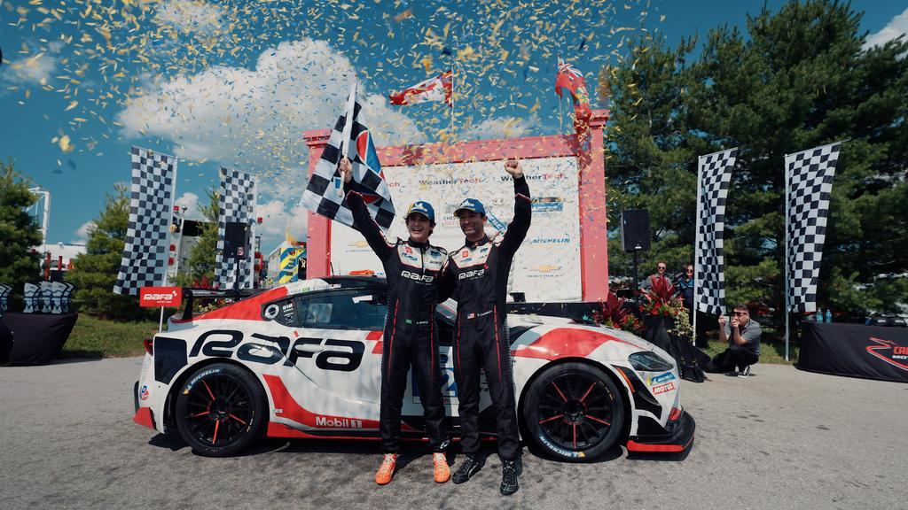 Brasil vence na IMSA com Kiko Porto no alto do pódio, na Michelin Pilot Challenge