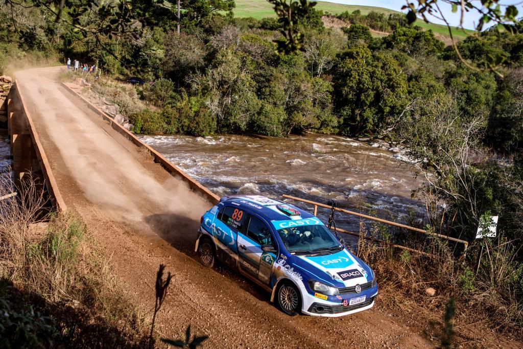 Dupla gaúcha assume liderança do Brasileiro de Rally após etapa de Nova Prata  