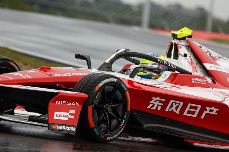 Equipe Nissan de Fórmula E marca pontos em fim de semana desafiador em Xangai 