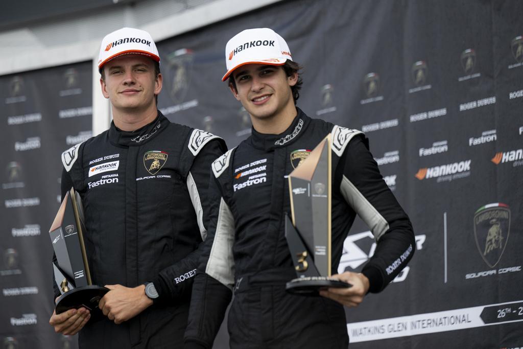 Kiko Porto volta ao pódio da Lamborghini em maratona de última hora em Watkins Glen 