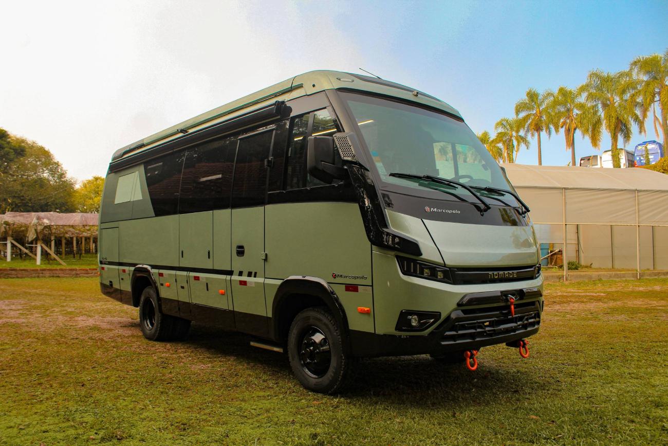 Marcopolo Motorhome inicia apresentação nacional do NOMADE, novo padrão de motorhomes no Brasil