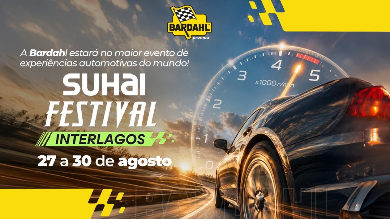 Bardahl participa do Festival Interlagos 2026 com experiências que unem tecnologia e entretenimento  