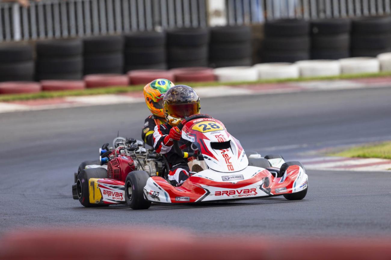 Du Gabbiadini entra na disputa pelo pódio da F4 Júnior no Campeonato San Marino de Kart