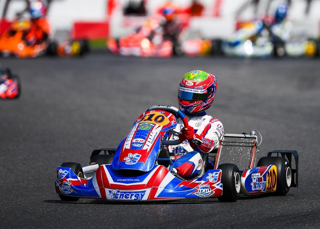Felipe Sanches encerra primeira etapa da WSK Final Cup com saldo positivo em Franciacorta  