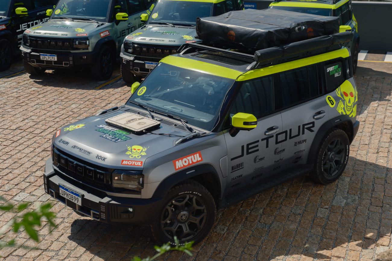 JETOUR T2 XWD 4x4 seguem rumo ao Rally dos Sertões 2026   