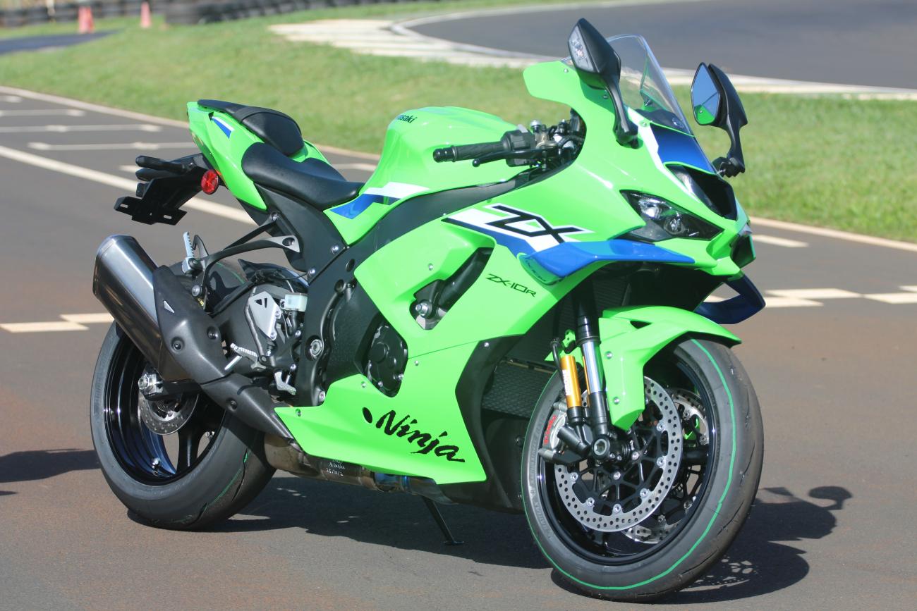 Kawasaki apresenta a nova Ninja ZX-10R 2027 no Festival Interlagos  