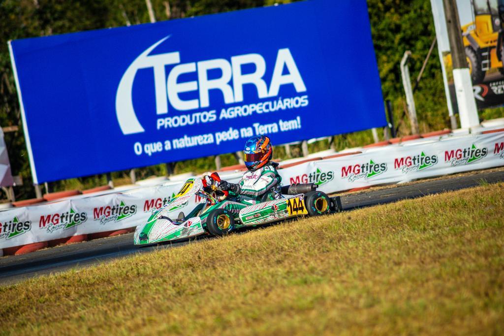 Líder do Goiano, Gustavo Silva fechou a Copa Brasil de Kart em 4º e conquistou seu primeiro pódio em competições nacionais
