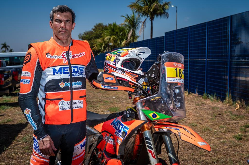 Marcelo Medeiros garante pódio na sua estreia sobre duas rodas