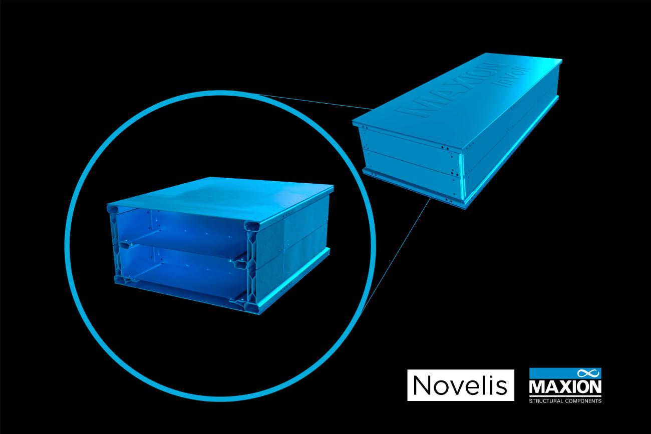 Maxion e Novelis apresentam solução inovadora de caixa de baterias em alumínio para veículos comerciais elétricos