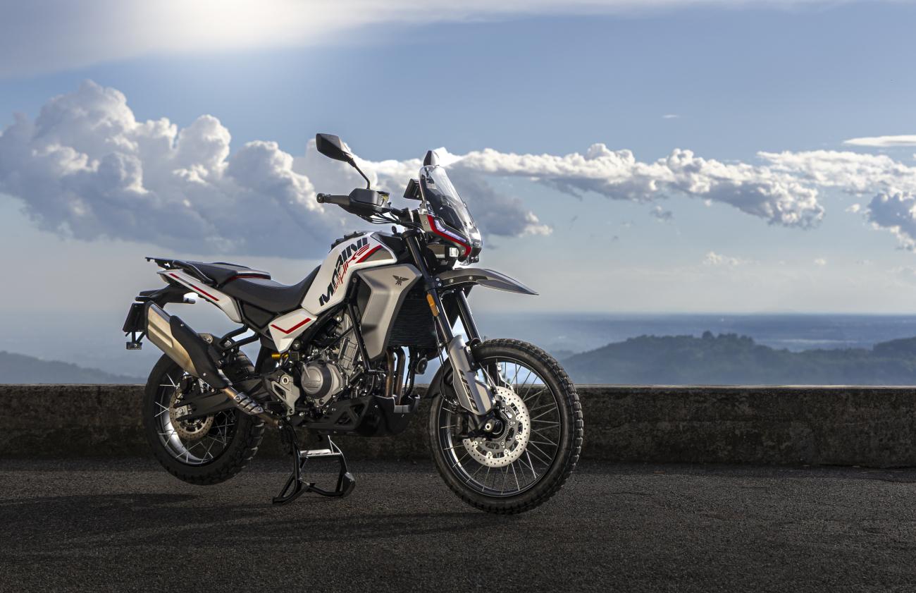 Moto Morini inicia test ride da AlltrHike 450 e apresenta novidades no estande