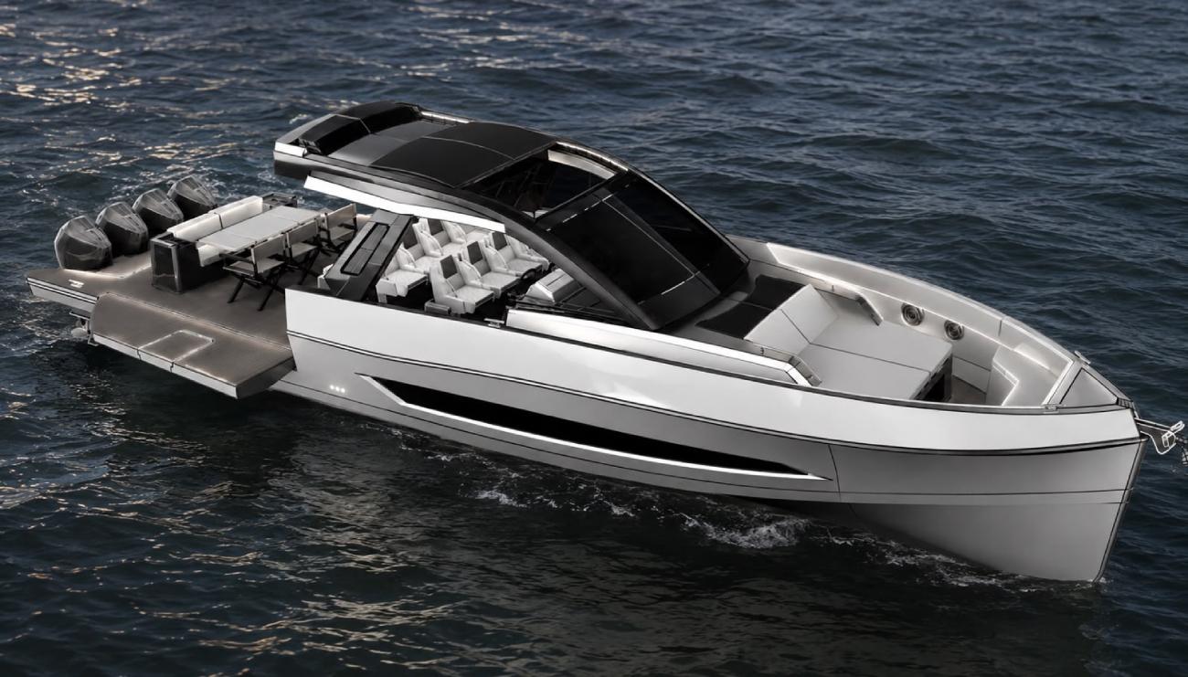 Novo iate de luxo milionário une engenharia brasileira de alta performance e inspiração no design italiano  