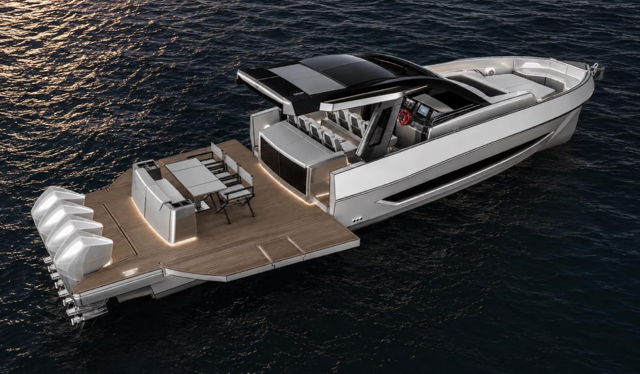 Novo iate de luxo milionário une engenharia brasileira de alta performance e inspiração no design italiano  