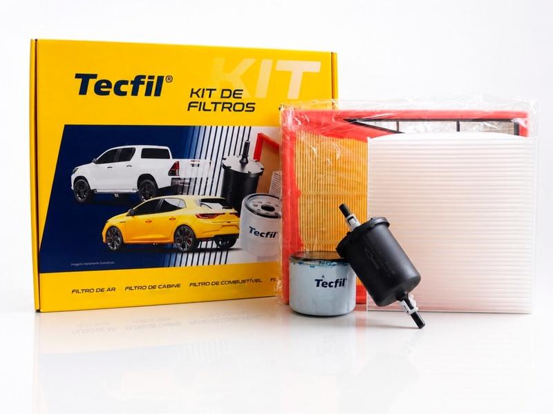 Tecfil amplia portfólio com kits de filtros para veículos leves e utilitários