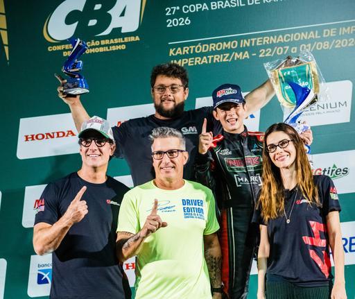 Título da Copa Brasil de Kart consolida trajetória de Gael Rampazzo como destaque nacional  