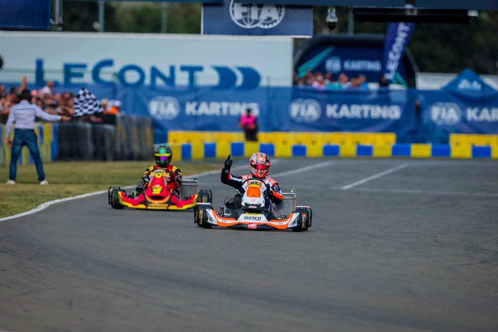 Chassi Sodi Kart repete 2025 e conquista título mundial de kart na KZ2 Masters  