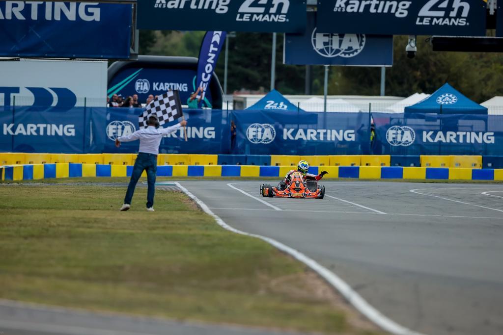 CRG é campeã mundial de kart em Le Mans  