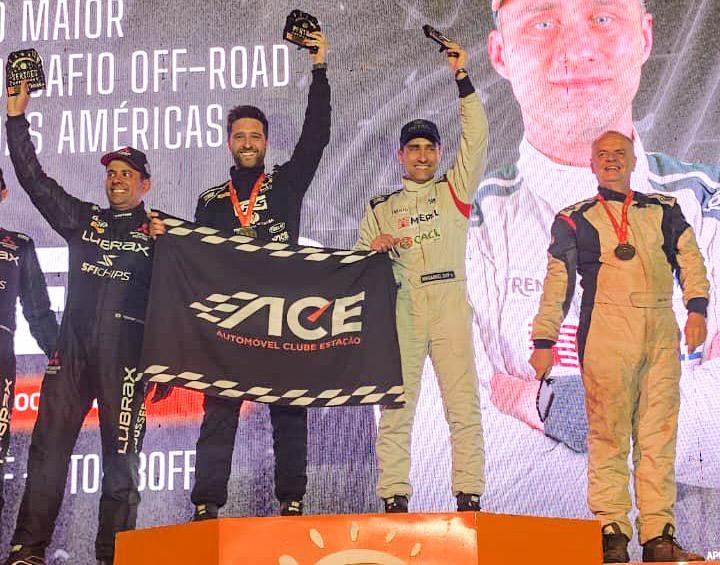 Dupla de Estação é campeã do Rally dos Sertões  