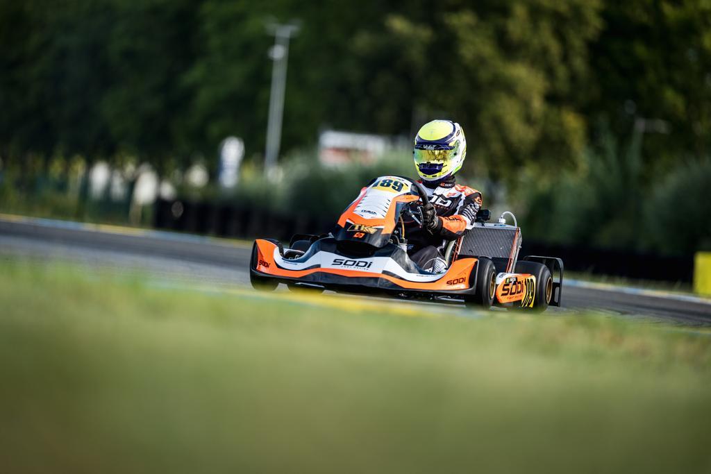 Enzo Faita disputou o Open em Le Mans e iniciou sua preparação para o Campeonato Mundial FIA Karting na KZ2