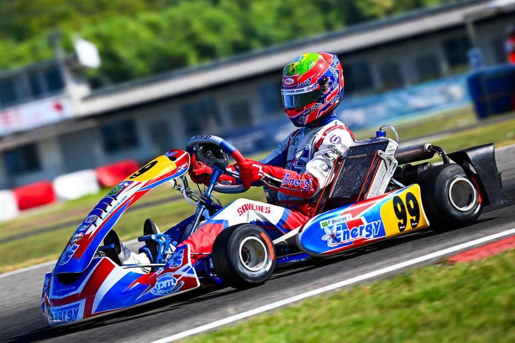 Felipe Sanches encerra participação no Champions Of The Future em Sarno e mira Mundial de Kart da FIA