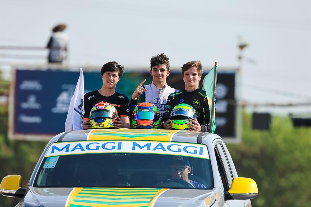 Manoel Ceccatto transformou tomada de tempos ruim em pódio no 4º Troféu Ayrton Senna de Kart