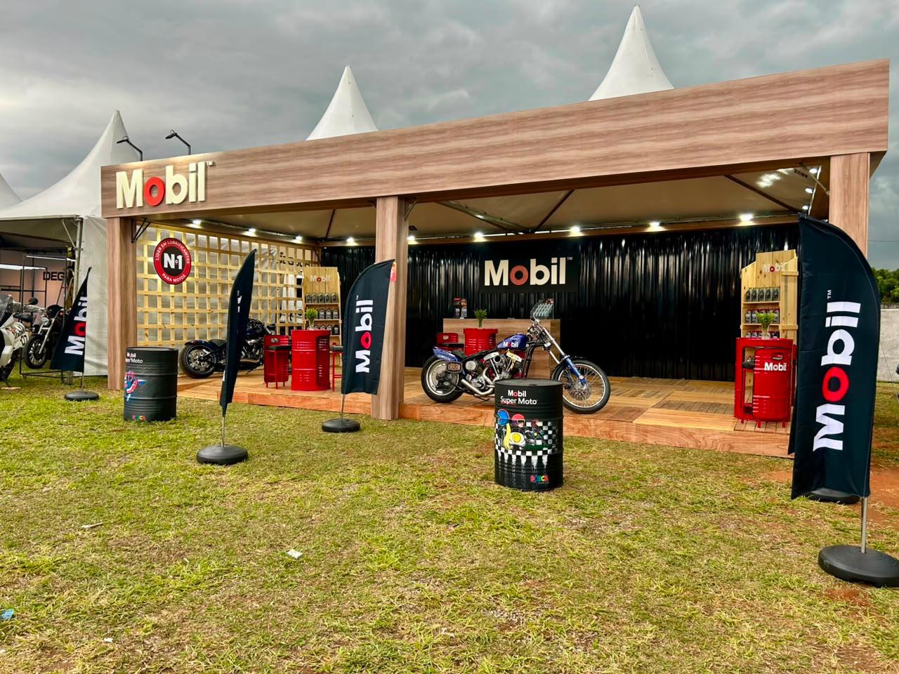 Marca de lubrificantes Mobil™ reforça sua proximidade com a comunidade de motociclistas no Lucky Friends Rodeo Motorcycle