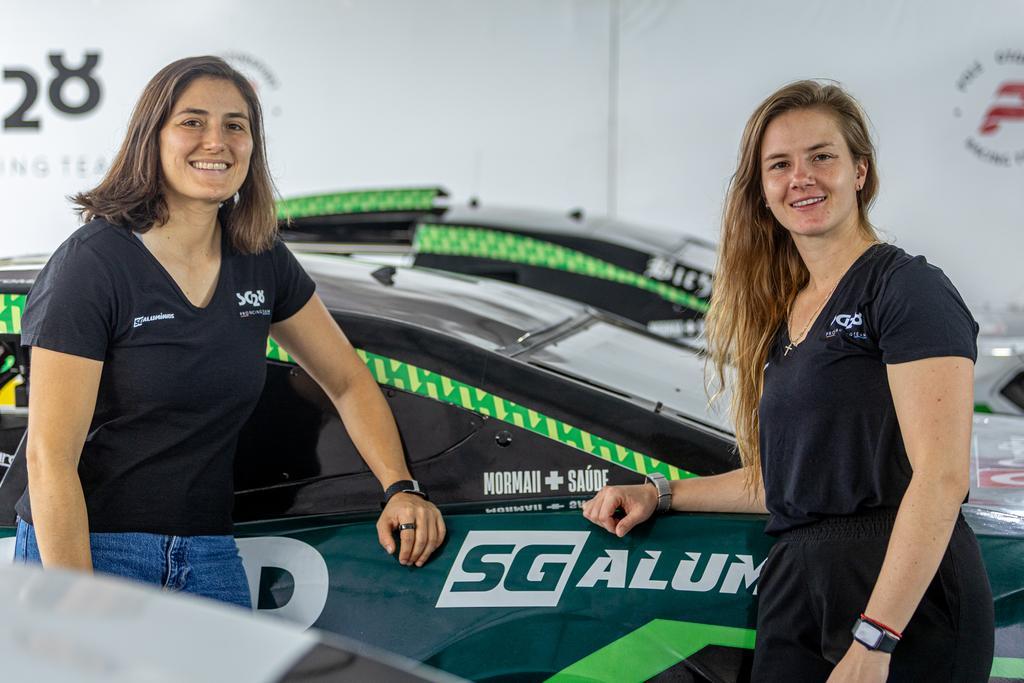 Tomaselli e Calderón encaram oval de olho no pódio  