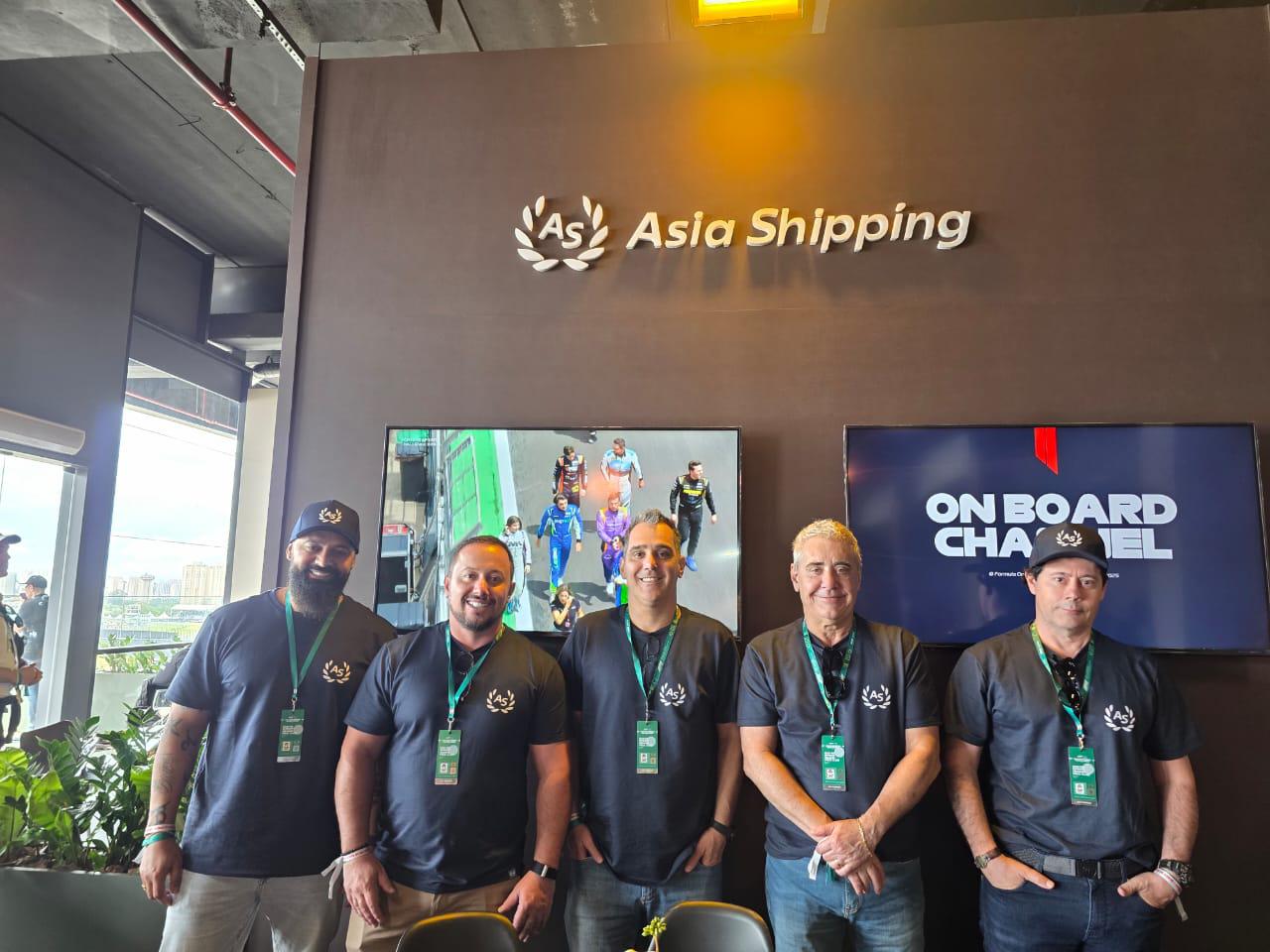 Asia Shipping leva clientes ao GP de São Paulo pelo segundo ano consecutivo