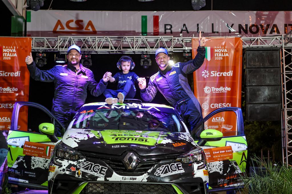 Dupla de Estação é campeã do Brasileiro de Rally  
